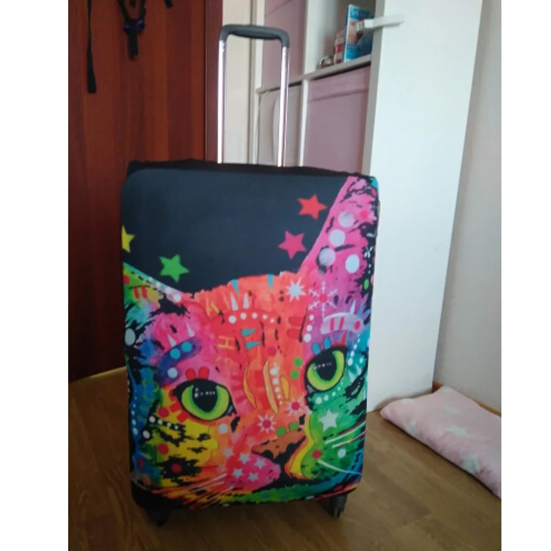 FORUDESIGNS Luggage Cover 3D Vintage Sugar Skull Roses Travel Accessories for 18''-30'' Travel Case Suitcase Protective Cover FORUDESIGNS Luggage Cover 3D Vintage Sugar Skull Roses Travel Accessories for 18''-30'' Travel Case Suitcase Protective Cover