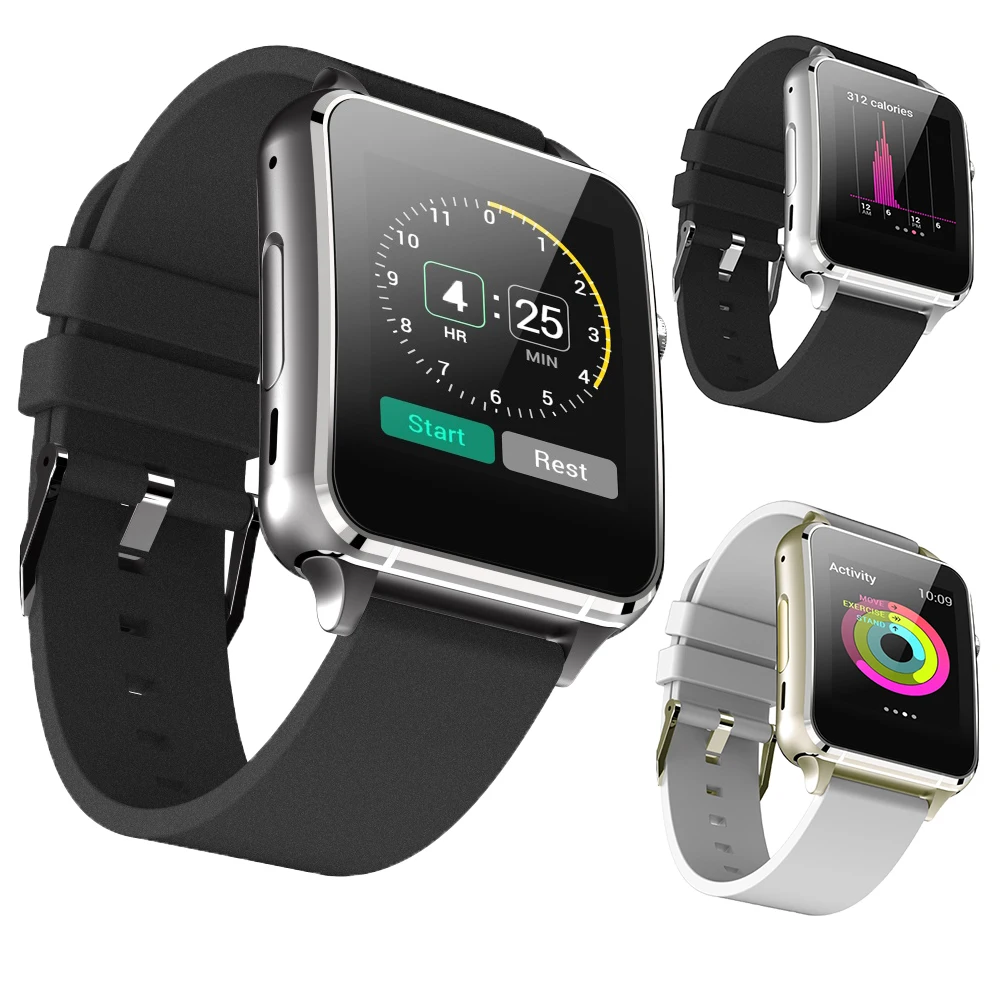 M88 Smart Watch Heart Rate Support GSM SIM TF Card Wristwatch Electronic Clock font b Smartwatch