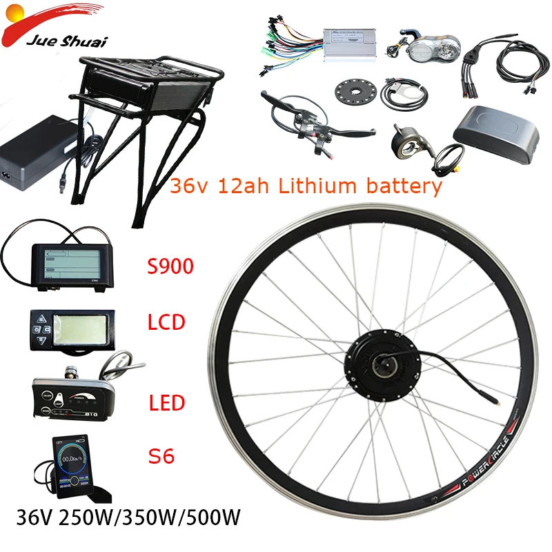 front wheel electric bike kit with battery