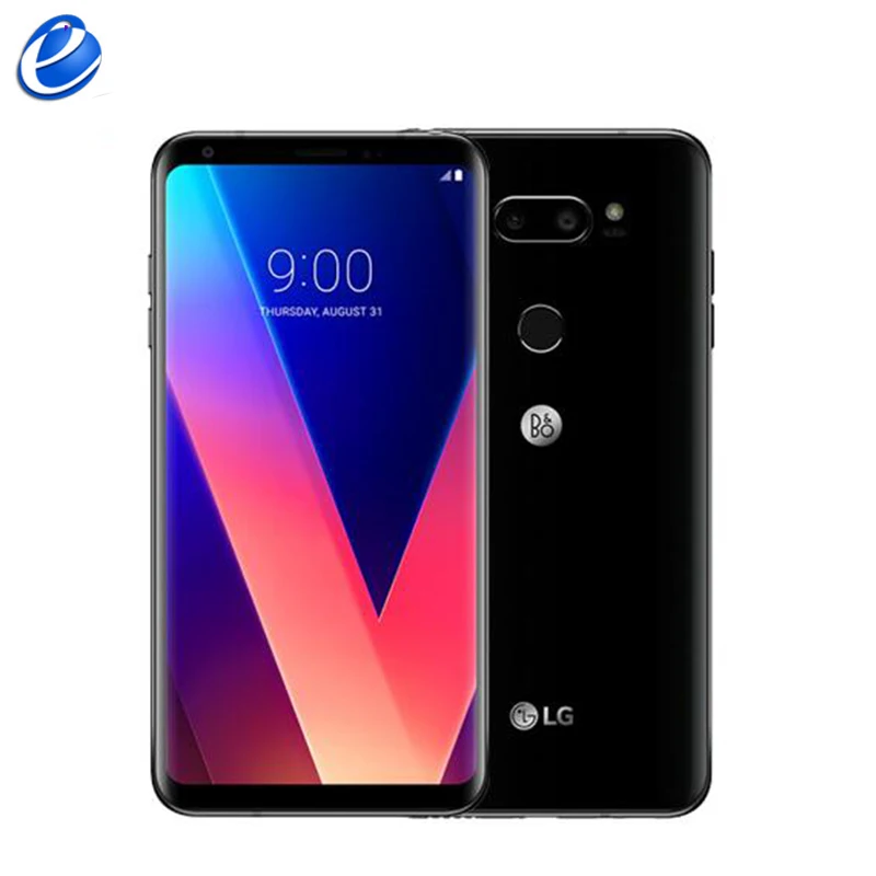 Разблокированный телефон LG V30 H930, европейская версия, четыре ядра, одна Sim, Android, 6,0 дюймов, 4 Гб ram, 64 ГБ rom, 4G LTE, отпечаток пальца