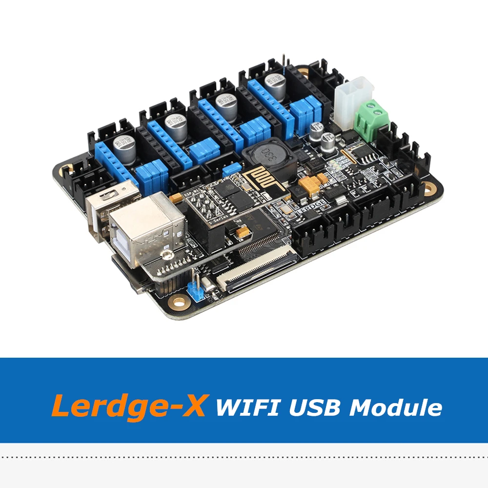 1 шт. Lerdge 3d принтер части wifi USB модуль расширения для онлайн печати для Lerdge-X Lerdge-K 3D печать материнская плата