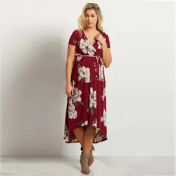 Новый для беременных для женщин Цветочный Длинные Макси платья фотография материнства фото одежда с принтом стрельбы халат беременность