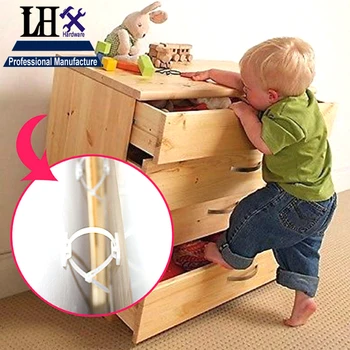 

LHX YP303 Baby Care Furniture Anti Down Chain Lock for Children Protection Home Security Hardware i