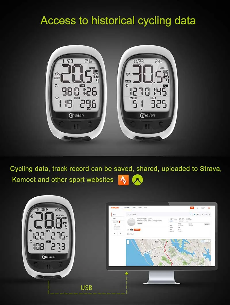 Meilan M2 bicycle computer (18)
