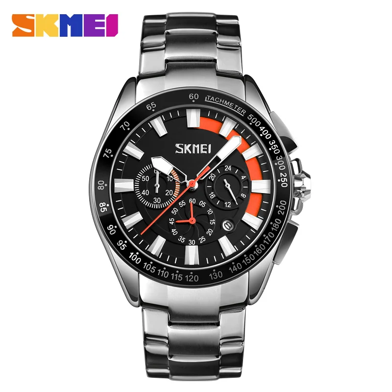 

SKMEI Mens Watches Top Luxury Brand Quartz Watch Fashion High Quality Wristwatch Mens Waterproof Clock Men relogio masculino