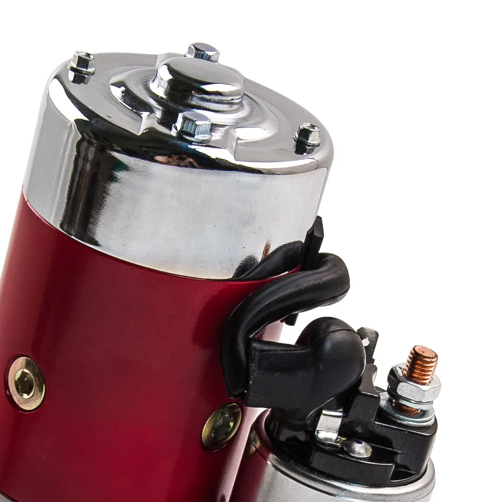 High Torque Starter Motor For Chevy Big Block 396 402 427 454 Red 153 Or 168