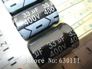 

Free shipping 50PCS 400V 33UF Electrolytic Capacitor 16x23mm