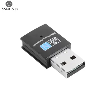 

Mini 300M USB2.0 WiFi Dongle Wireless Network Card 802.11 n/g/b LAN Adapter