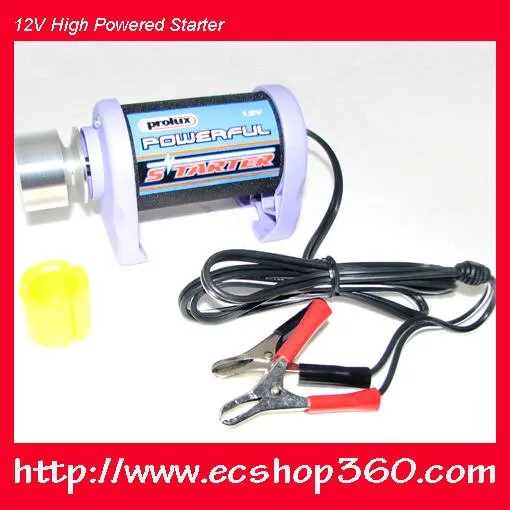 TaiWan Prolux 12V High Powered Starter for 30 60A rc Balsa gas airplane helicopter boat 1270