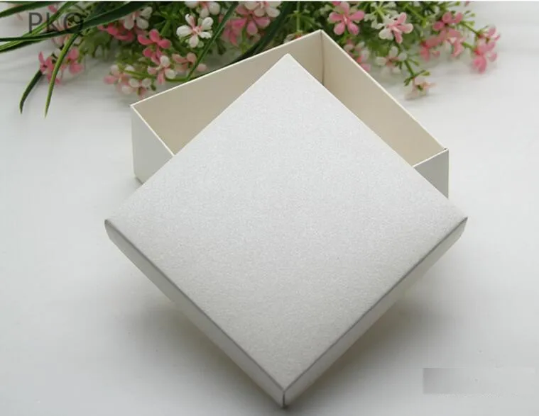 

50pcs/lot Small square cover paper box,blue cardboard handmade soap box,white craft paper gift box,paper packaging jewelry box