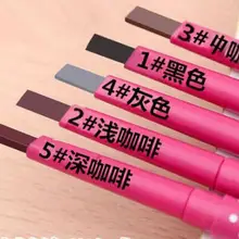 Карандаш для бровей натуральный водонепроницаемый Вращающийся, автоматический карандаш для бровей