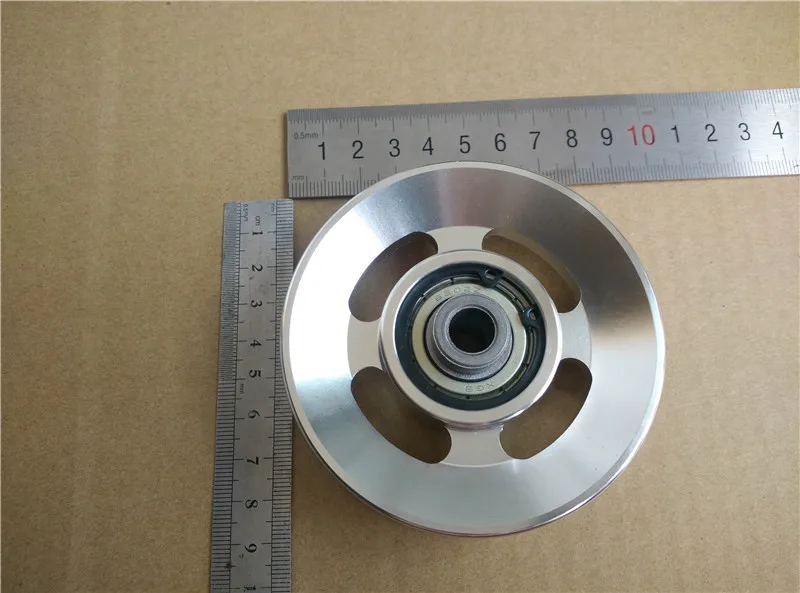 Универсальный диаметр 88 мм шкив из алюминиевого сплава для подшипника фитнес - Фото №1