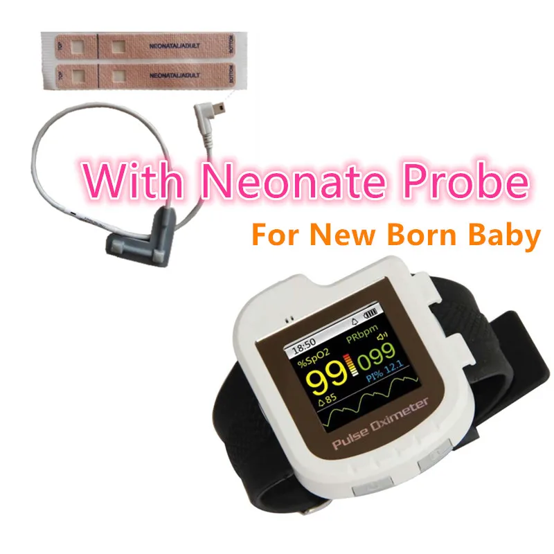 Child CE approved infant portable home use wrist Pulse Oximeter CMS50I