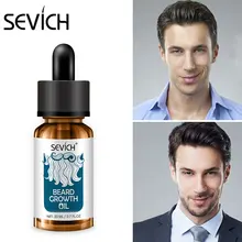 Sevich натуральный органический мужской масло для выпадения бороды продукты смягчают рост бороды питательное масло для роста бороды забота о здоровье