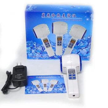 

Face Care Device Hot Cold Hammer Ultrasonic Cryotherapy Blue Photon Acne Treatment Skin Beauty Massager Facial Skin Care Tools