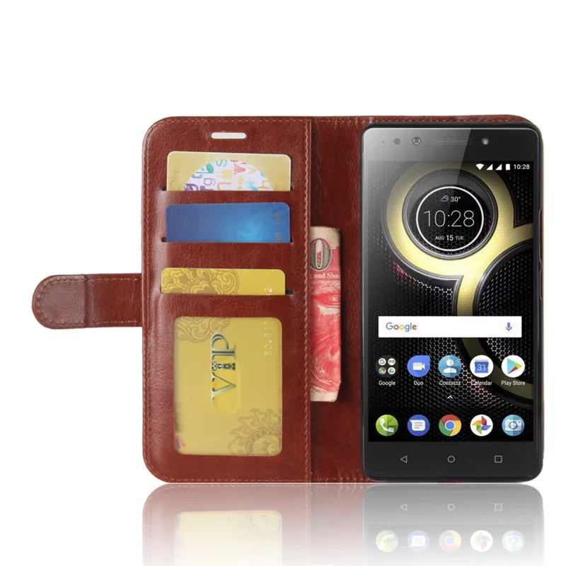 Чехол для lenovo K8, флип-бумажник, чехол для телефона из искусственной кожи+ Мягкий силиконовый чехол для lenovo K8 K 8 Fundas