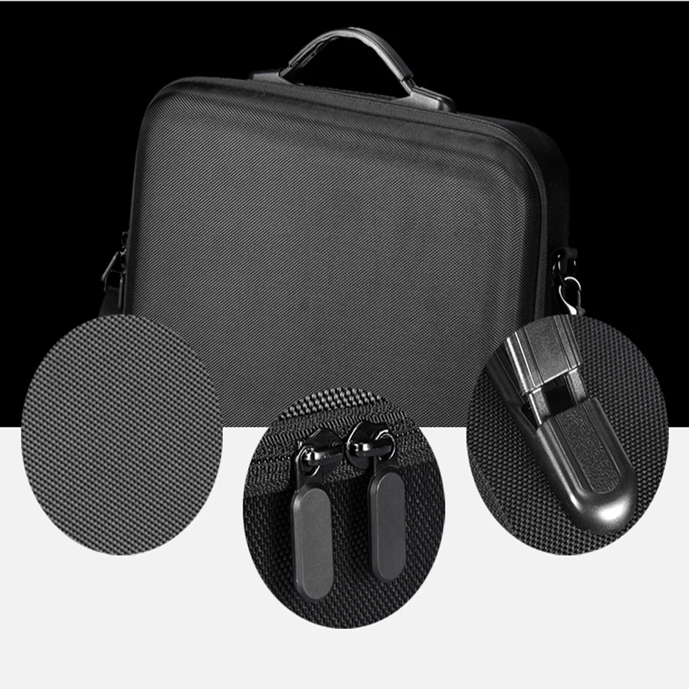For DJI Smart Controller Wear-resistant EVA Storage Bag Hard Shell Carrying Case Shoulder Bag for DJI Mavic 2 Drone Accessories-4