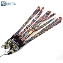 Граффити ремешок JDM ремешки на шею для MONSTER HOONIGAN Key Phone w/iLL Fresh As Fck Domo Shocker Nos брелок для ключей