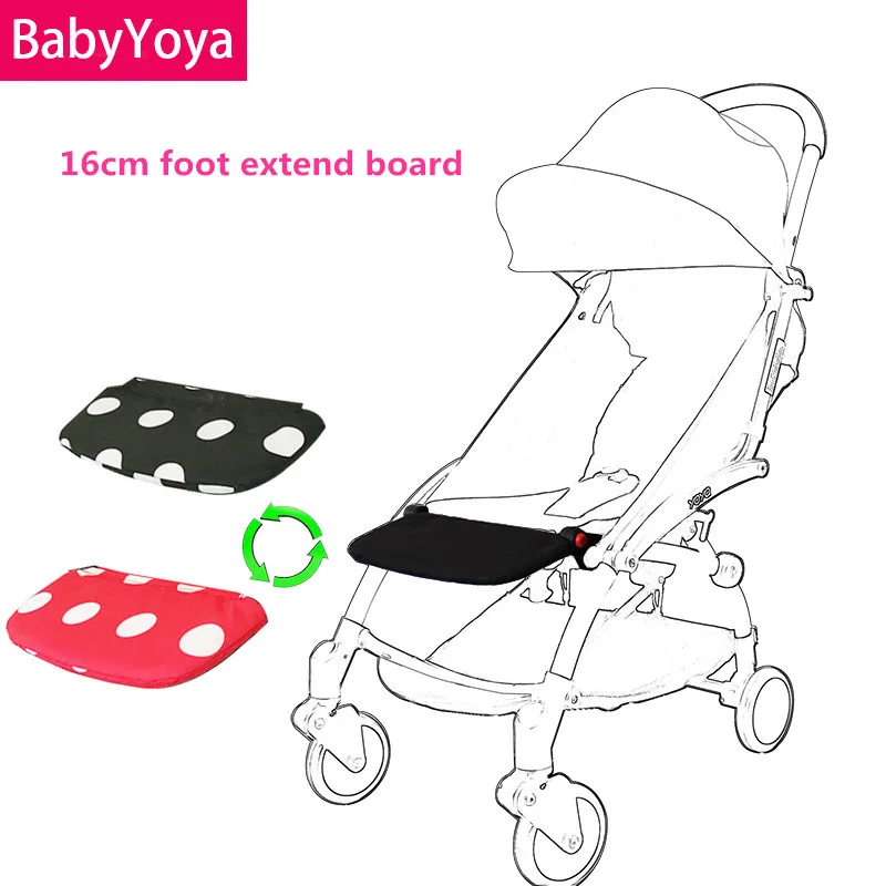 

BABYYOYA 16cm Baby Stroller Accessories Baby Stroller Footboard Foot Rest For Yoya Stroller Brand Baby Sleep Extend Board