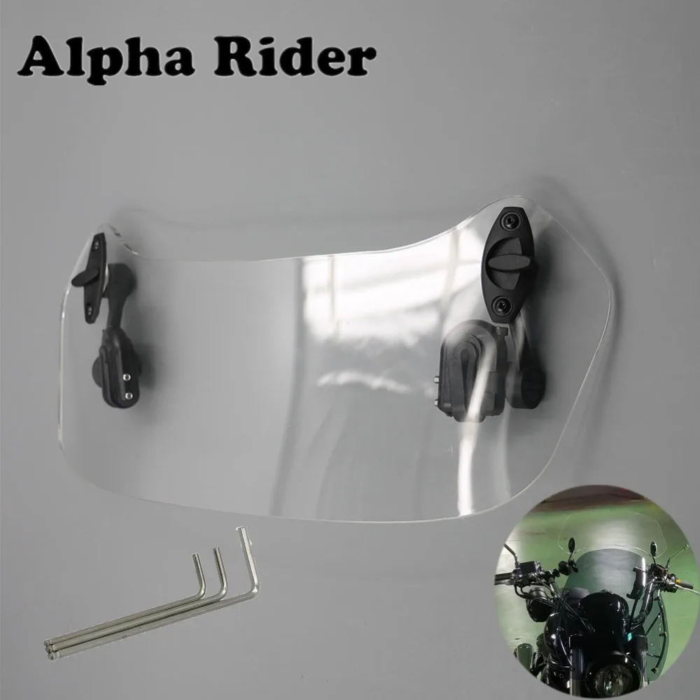 

Motorcycle Risen Adjustable Windscreen Windshield Spoiler For Yamaha YZR-R1 YZF R1 R3 R15 YZF-R1 WGP YZF-R125 FJ-09 MT09 Tracer