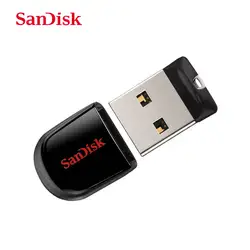 SanDisk Cruzer Fit CZ33 супер мини-usb флэш-накопитель 64 ГБ USB 2,0 sandisk флеш-накопитель 32 Гб карта памяти флеш-накопитель s 16 Гб U диск