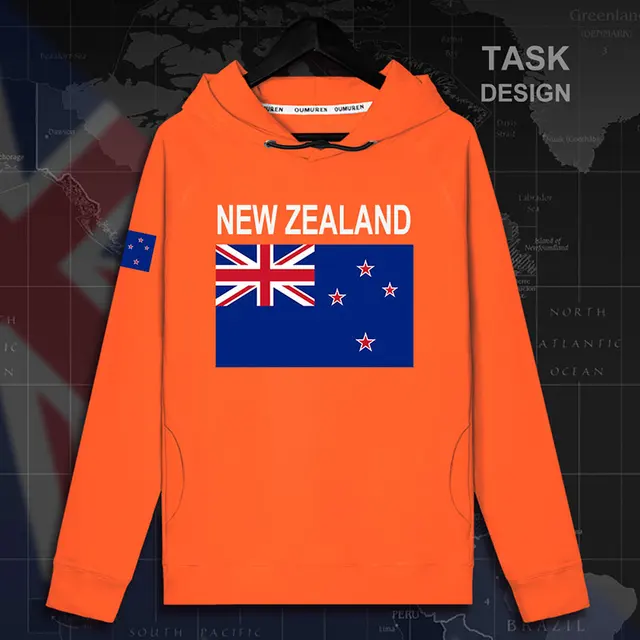New Zealand Zealander NZ NZL mens hoodie pullovers hoodies men