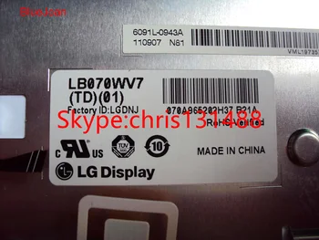 

Origianl L.G 7" LCD display LB070WV7(TL)(01) LB070WV7-TL01 screen with touch panel for Kia Hyundai Car GPS navigation LCD module