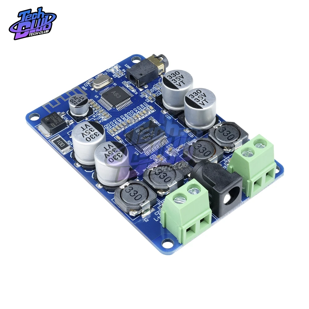 DV 10 25V TDA7492P Bluetooth приемник усилитель аудио Плата 25W * 2 мощности Динамики