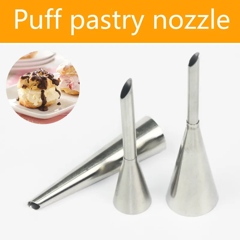 Free shiiping baking tools decorating tools stainless steel cone nozzle