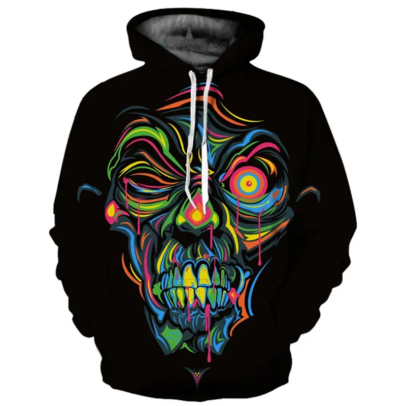 Headbook Brand Hoodies 3d Print Men/Women Thin Cool Fashion 3d Sweatshirts Colorful Paint Skull Print Hooded Hoodies YXQL604 Headbook Brand Hoodies 3d Print Men/Women Thin Cool Fashion 3d Sweatshirts Colorful Paint Skull Print Hooded Hoodies YXQL604