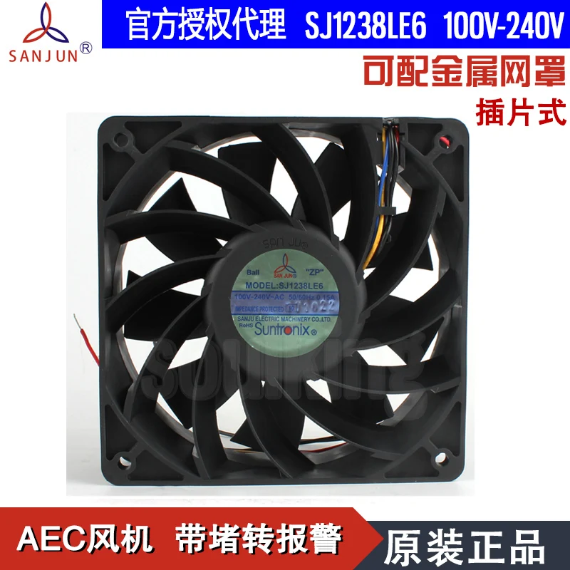 

NEW Suntronix SAN JUN SANJUN SJ1238LE6 100-240V 0.15A ball bearing AEC cooling fan