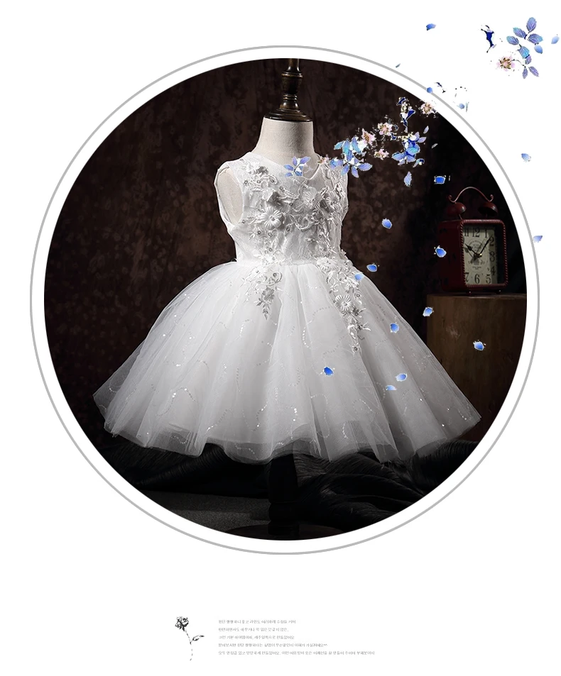 Платье принцессы с цветочным рисунком для маленьких девочек; вечерние платья с большим бантом и v-образным вырезом; Платья с цветочным узором для девочек на свадьбу; детское платье для дня рождения; B139