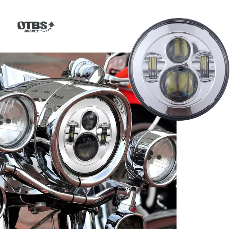 

7 Inch Motorcycle Projector moto Hi/Lo LED Light Bulb Headlight For Ultra Classic Electra Glide Street Glide