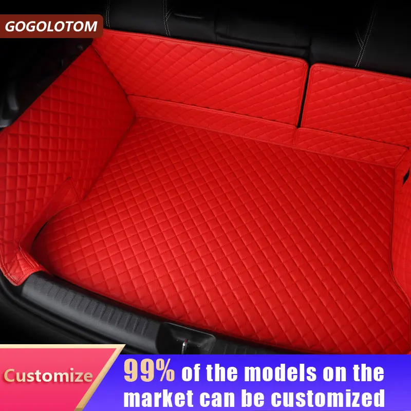 Коврик для багажника автомобиля искусственная кожа Audi BMW VW toyota Honda Porsche FORD FIAT LEXUS