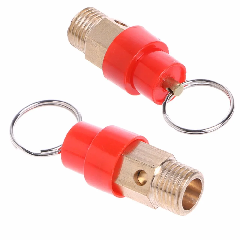 1PC 1/4'' 10KG BSP Air Compressor Safety Release Valve Pressure Relief