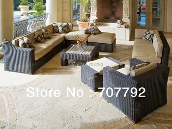

Top Sale Rattan Outdoor Furniture Casita Deluxe 10 Piece Sofa Set