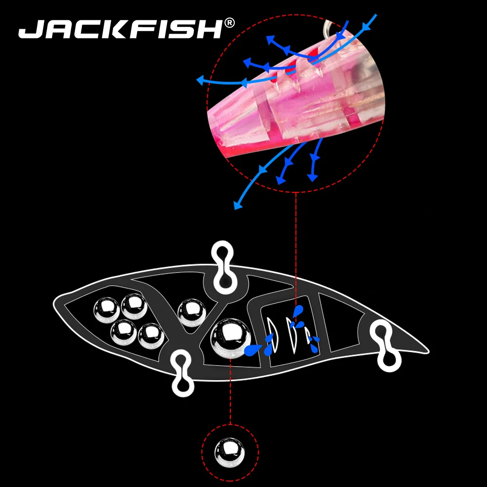 JACKFISH, 11 г/65 мм, жесткая рыболовная приманка, VIB, гремучая рыболовная приманка, Тонущая, Vibra, гремучая приманка, кривошипная приманка, Искусственные воблеры