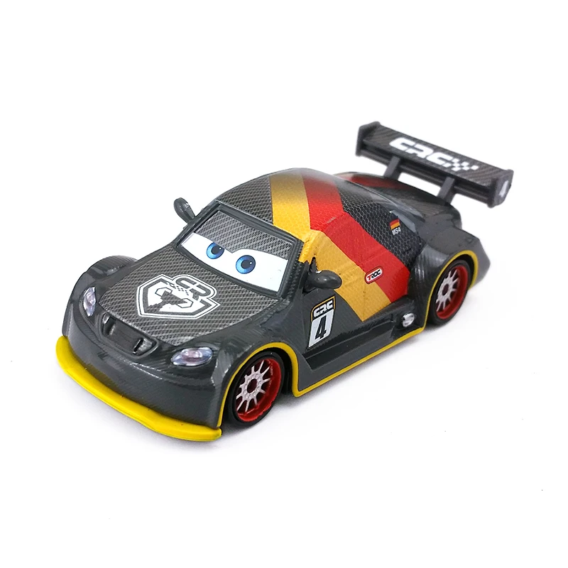 

Disney Pixar Cars 2 TSR Max Schnell Metal Diecast Toy Car 1:55 Loose Brand New In Stock & Free Shipping