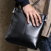 Top grade men bag 2016 new casual business male shoulder bags crossbody bag retro classical brand man handbags