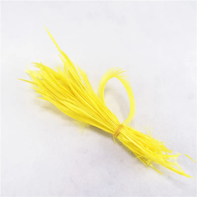Wholesale20 100pcs/партия одноцветные тонкие мягкие искусственные Мытые гусиные