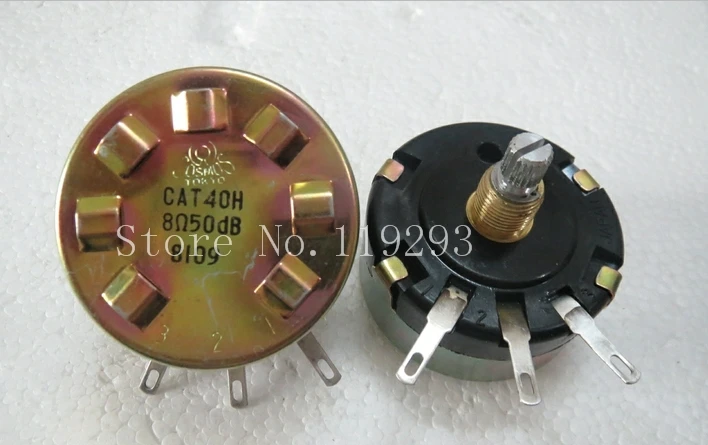 

[BELLA]Japan TOCOS CAT40H 8 European treble attenuator wirewound potentiometers handle length 16MM--5pcs/lot