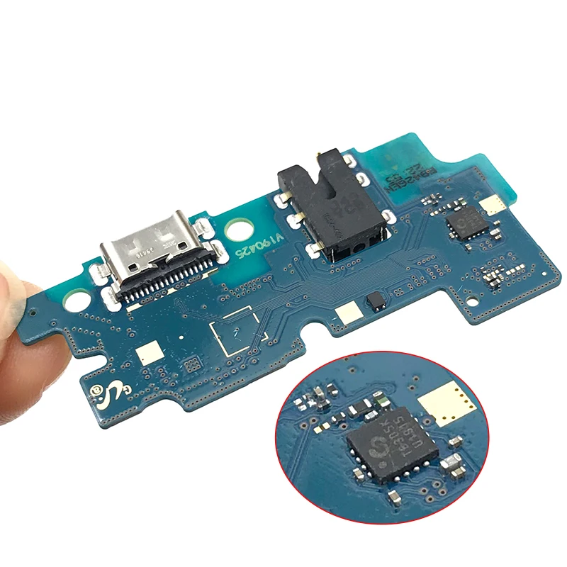 

New Micro USB Charger Dock Connector Charging Port Microphone Flex Cable For Samsung A50 A505 Replacement Parts
