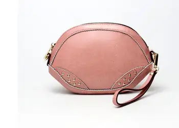 

Fashion newest design genuine leather women's popular handbag vintage small shoulder bag simple female messenger bag duanoain8