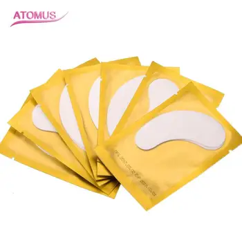

ATOMUS 10PCS Eye Pad Eyelash Pad Gel Patch Lint Lash Extension Eye Mask 2U914