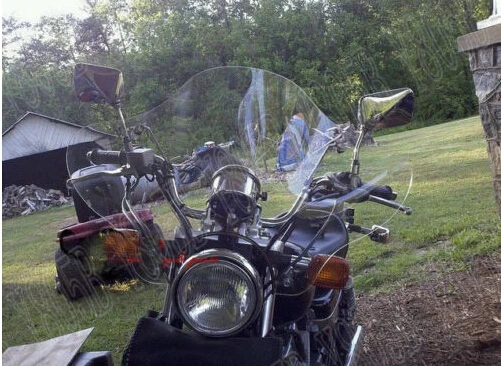Honda Shadow 400 ветровое стекло