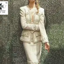 Hss0303 Для женщин цветок прибил пальто с длинными рукавами