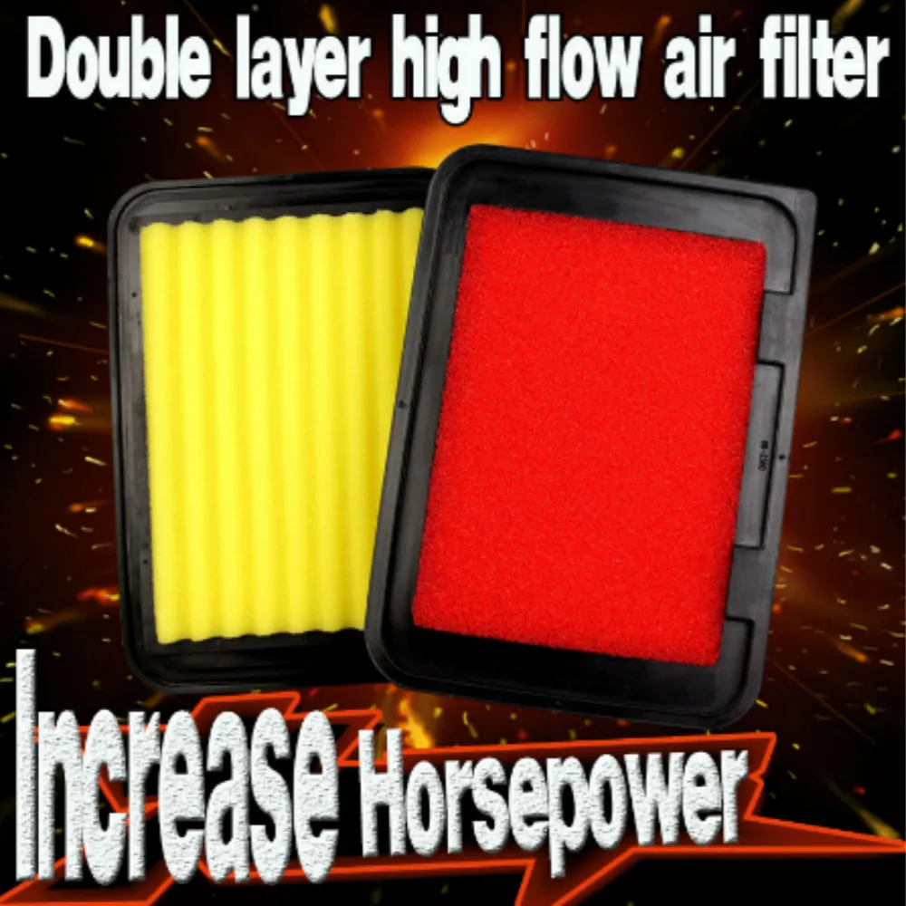 

1Pcs Double layer Car High Flow Air Filter Auto Super Hybrid Air Filters for TOYOTA COROLLA 1.8 1.6 1.4 1.3 2007.4-2016