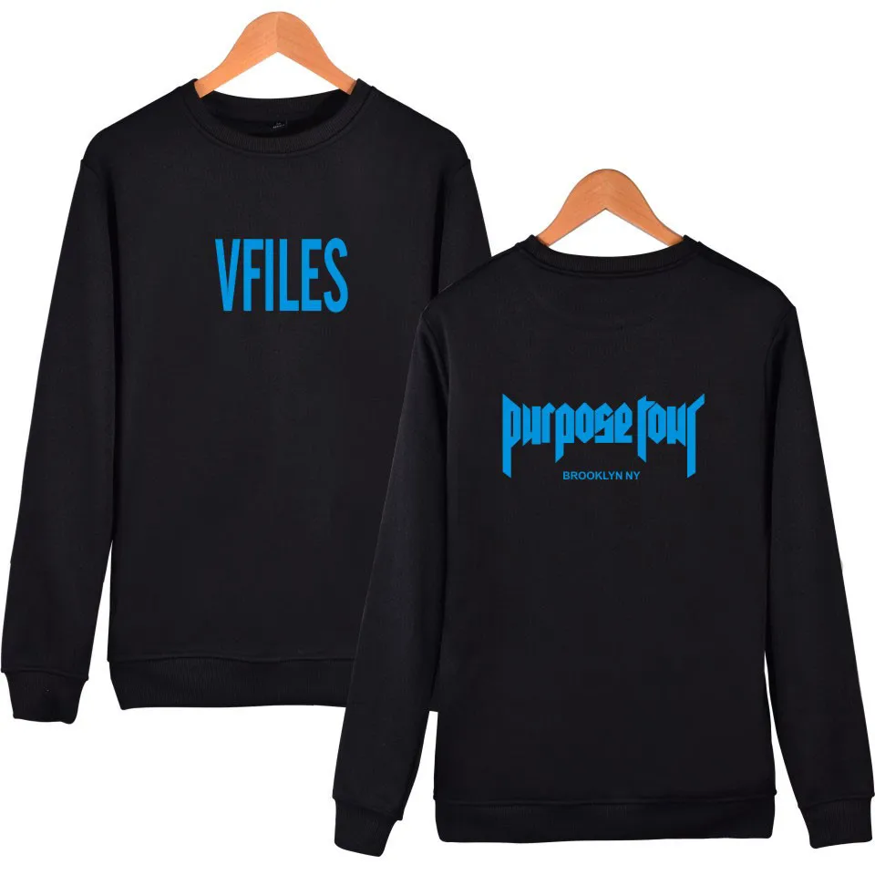 Justin Bieber Hiphop Purpose Tour Style Sweatshirt Brand Designer Sweatshirt Men Clothes Plus Size To 4XL Hoodies