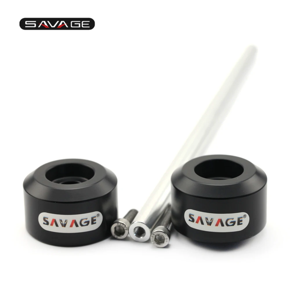 Front Axle Fork Wheel Protector Sliders Falling Protection (10)