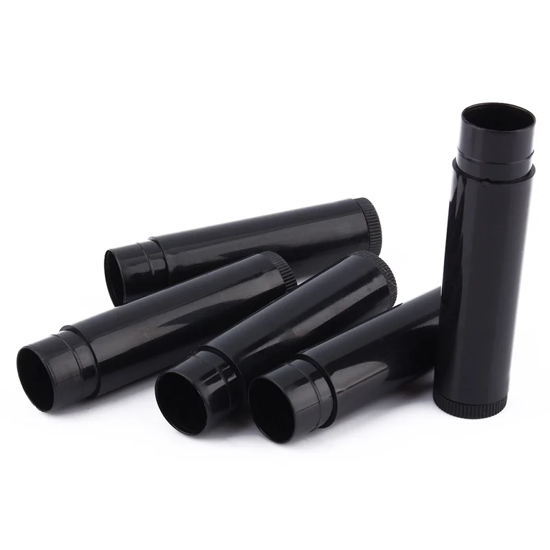 

100PCS Empty lipstick Container Cosmetic DIY Empty Chapstick Lip Gloss Lipstick Balm Tube with Caps Container Lip